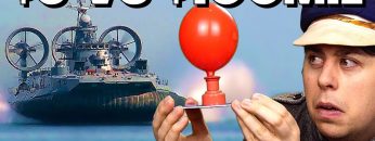 $5 Hovercraft Vs. $100,000,000 Hovercraft