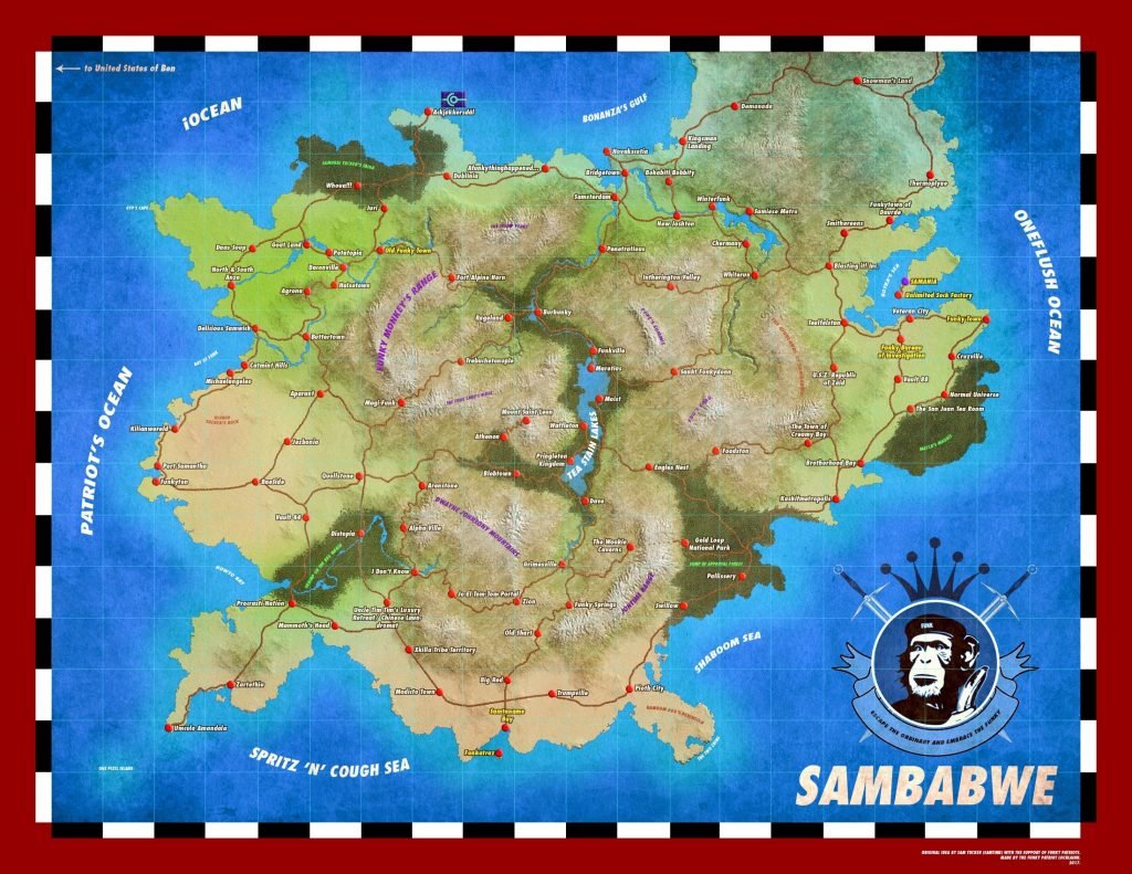 SAMBABWE MAP