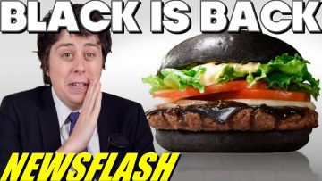 Burger King Selling Black Burger!! – NEWSFLASH