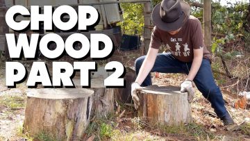 How To Chop Wood Like in Game of Thrones!