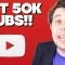 How To Get 50K Subscribers!