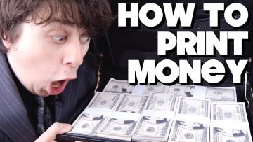 How To Print Money!!