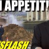 Man Delivers Mountain of Crap to French Parliament! – NEWSFLASH!