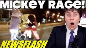 Mickey Mouse Road Rage Assault!! – NEWSFLASH