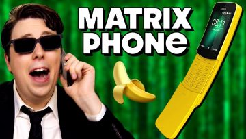 Nokia 8110 PARODY – “Matrix Banana Phone”