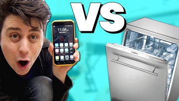 Rugged Phone VS Dishwasher