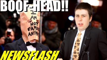 Shia LaBeouf Wears Paper Bag on his Head – NEWSFLASH