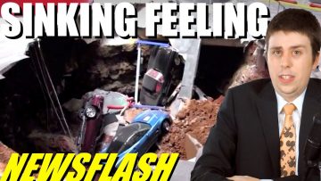 Sinkhole Swallows 8 Corvettes in Museum!! – NEWSFLASH
