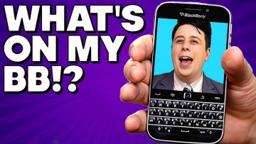 What’s on my BlackBerry?