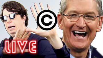 LIVE Apple CopyRight Claim