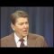Ronald Reagan tells Melbourne joke