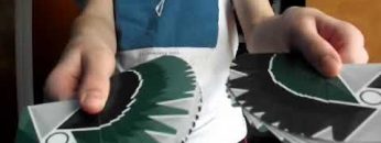 Cardistry with the virts deck.