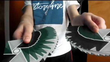 Cardistry with the virts deck.