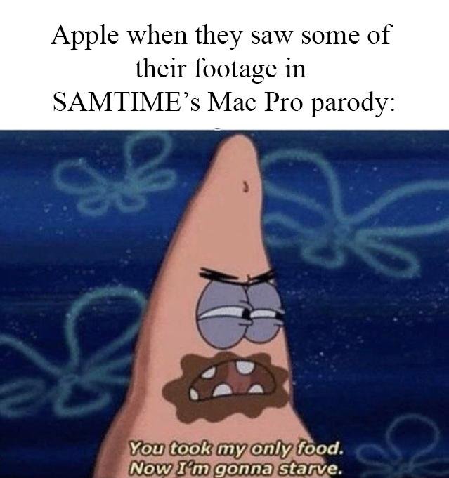 Apple starves